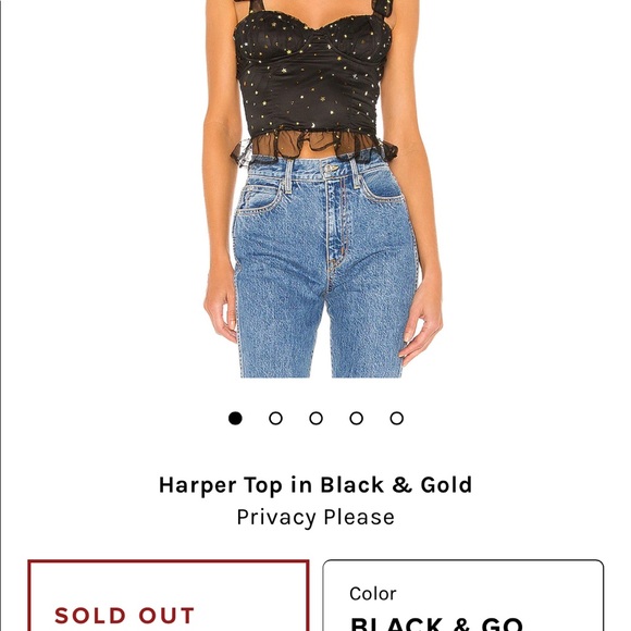 Privacy Please Harper top - Picture 2 of 11